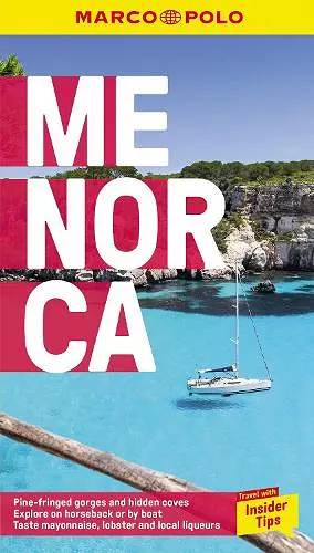 Menorca Marco Polo Pocket Travel Guide - with pull out map cover