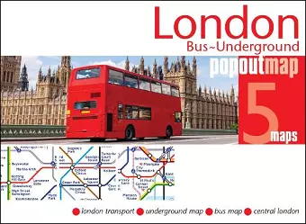 London Bus and Underground PopOut Map cover