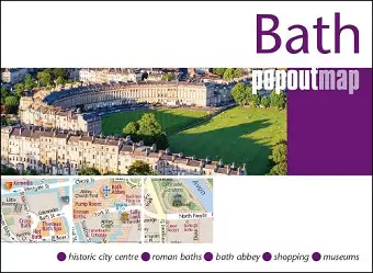 Bath PopOut Map - pocket size, pop up map of Bath city centre cover