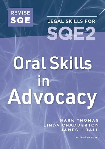 Revise SQE Oral Skills in Advocacy cover