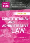 Revise SQE Constitutional and Administrative Law 2025/26 cover