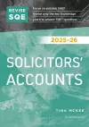 Revise SQE Solicitors' Accounts 2025/26 cover