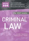 Revise SQE Criminal Law 2027 cover