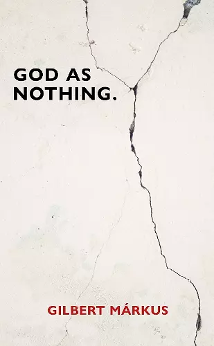 God as Nothing cover