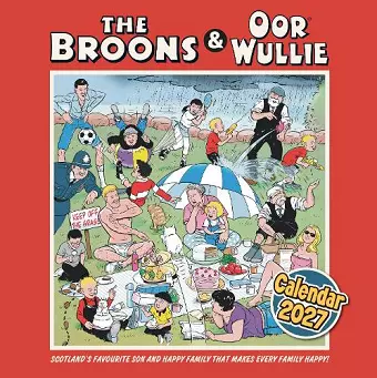 The Broons & Oor Wullie Calendar 2027 cover