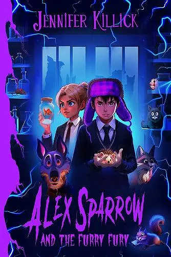 Alex Sparrow and the Furry Fury cover