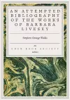 An Attempted Bibliography of the Works of Barbara Livesey Barbara Livesey cover