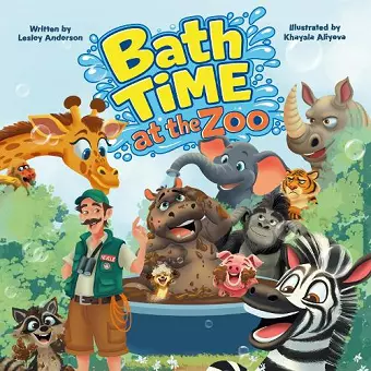 Bath Time at the Zoo cover