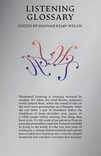 Listening Glossary cover