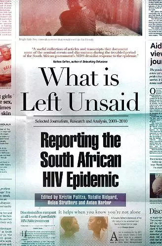 What is left unsaid cover