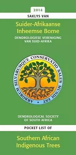 Saklys van Suider-Afrikaanse inheemse bome/ Pocket list of Southern African indigenous trees cover