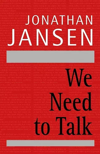 We Need To Talk cover