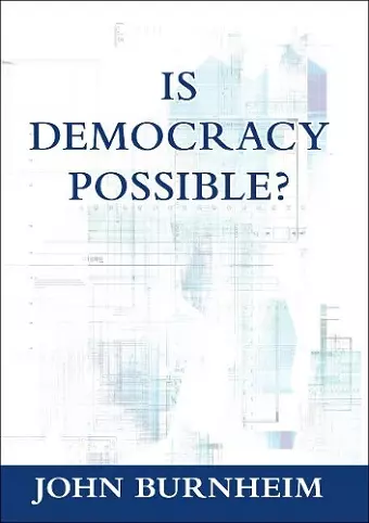 Is Democracy Possible? cover