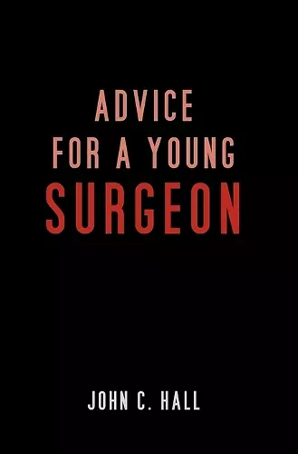 Advice for a Young Surgeon cover