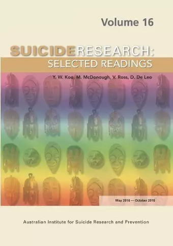Suicide Research Selected Readings cover