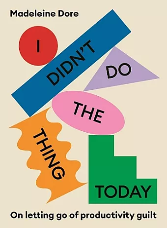 I Didn't Do The Thing Today cover