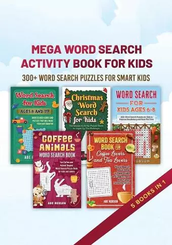 Mega Word Search Activity Book for Kids cover