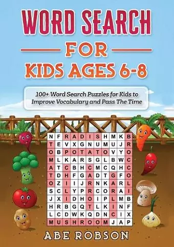 Word Search for Kids Ages 6-8 cover