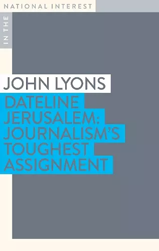 Dateline Jerusalem cover