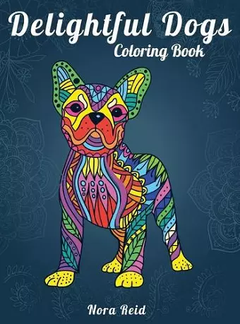 Delightful Dogs Coloring Book cover