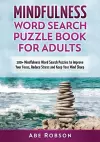 Mindfulness Word Search Puzzle Book for Adults cover