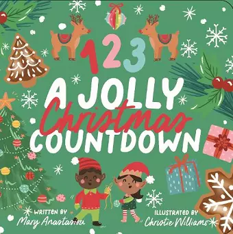 123 A Jolly Christmas Countdown Board Book cover