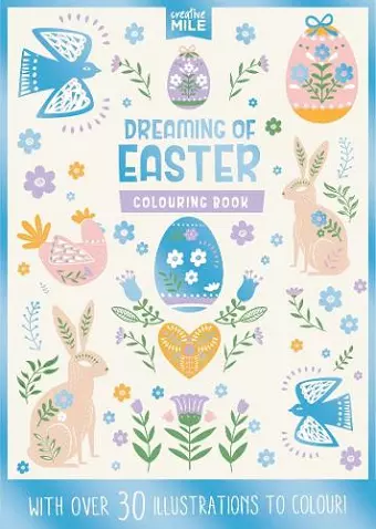 Dreaming of Easter Colouring Book cover