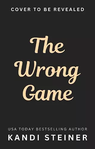 The Wrong Game cover