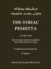 The 1905 Peshitta of the British Bible Society (Aramaic Peshitta; Syriac Peshitta) cover