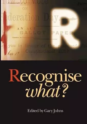 Recognize What? cover