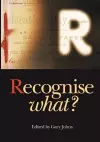 Recognize What? cover