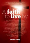 A faith to live by cover