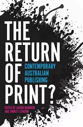 The Return of Print? cover