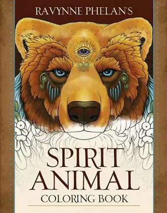 Ravynne Phelan's Spirit Animal Coloring Book cover