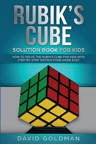 Rubik's Cube Solution Book For Kids cover