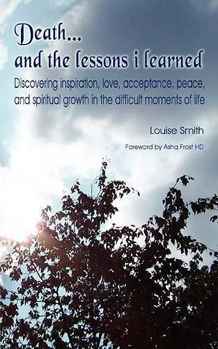 Death ... and the Lessons I Learned cover