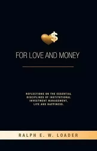 For Love and Money cover