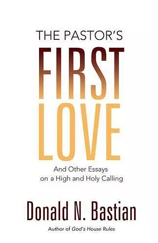 The Pastor's First Love cover