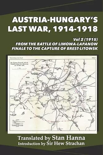 Austria-Hungary's Last War, 1914-1918 Vol 2 (1915) cover
