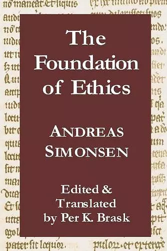 The Foundation of Ethics cover