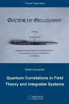 Quantum Correlations in Field Theory and Integrable Systems cover