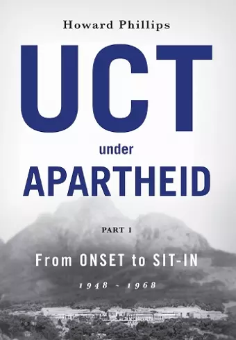 UCT Under Apartheid cover