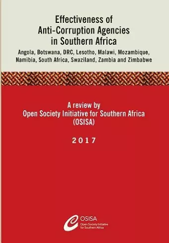 Effectiveness of Anti-Corruption Agencies in Southern Africa cover