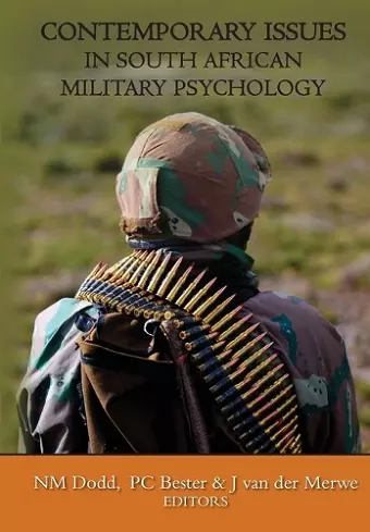 Contemporary Issues in South African Military Psychology cover