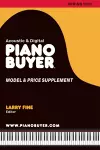 Piano Buyer Model & Price Supplement / Spring 2021 cover