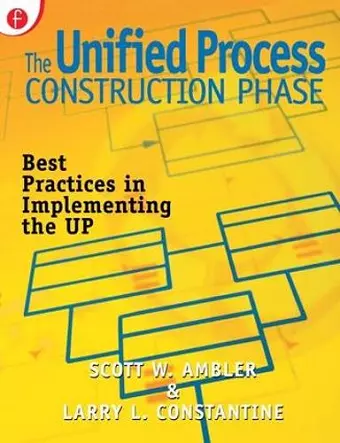 The Unified Process Construction Phase cover