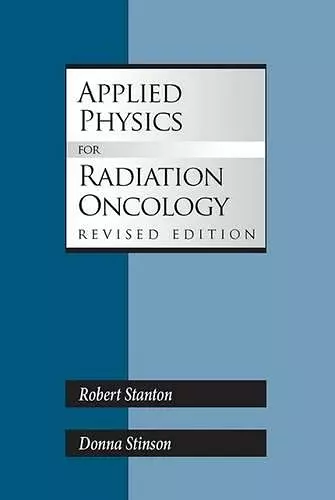 Applied Physics for Radiation Oncology cover