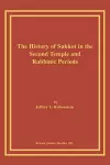The History of Sukkot in the Second Temple and Rabbinic Periods cover