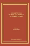 Goodenough on the Beginnings of Christianity cover
