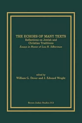 The Echoes of Many Texts cover